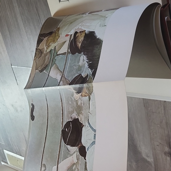 Book l norman rockwell l Coffee table l art l large inserts are beautiful - Picture 2 of 6
